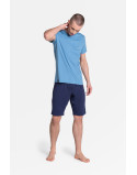 Henderson Piżama Duty 38881-95X Niebiesko-Granatowa