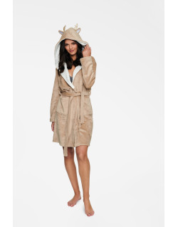 Szlafrok Hokky 40136-80X Ciemny Beż