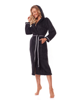 Szlafrok Soft Long 2322 Czarny