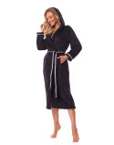 Szlafrok Soft Long 2322 Czarny