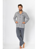Piżama Ambroży 196 Szary Melanż
