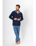 Piżama Norbert 670 Granatowy-Jeans