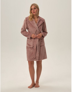 Szlafrok Fumi 41949-39X Różowy