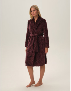 Szlafrok Fyah 41951-93X Fioletowy