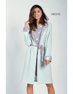 Szlafrok Brigitte 3211 Miętowy Frotte