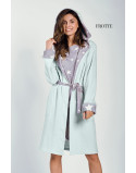 Szlafrok Brigitte 3211 Miętowy Frotte