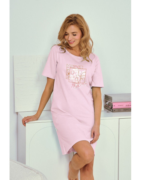 Taro Koszula nocna Isla 3327 Różowa