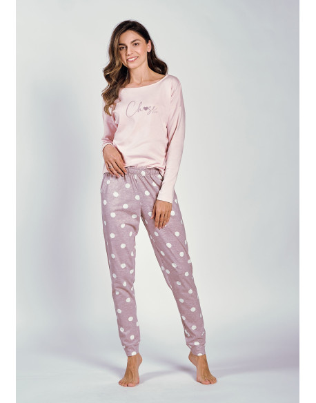 Taro Piżama Libby 3214 Jasny Róż