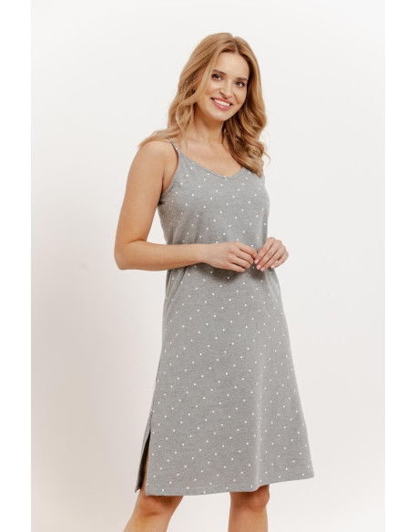 Taro Koszula nocna Karen 3420 Szary Melanż