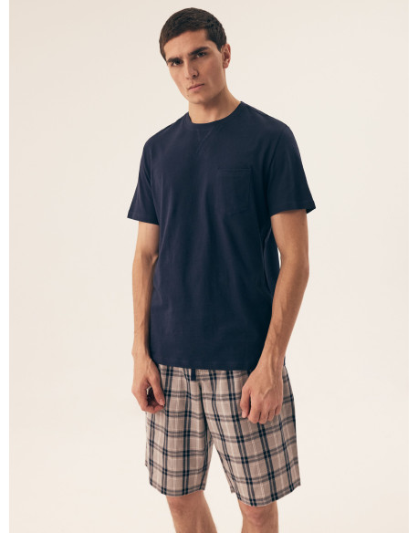 Piżama Dexter 42617-59X Granatowa