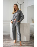 Piżama Coco 2531 Szara