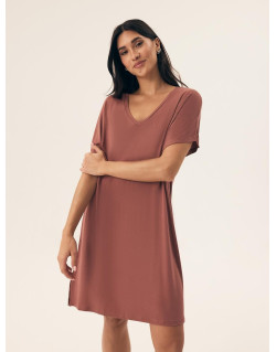 Koszula nocna Noves 43041 Brudny Róż