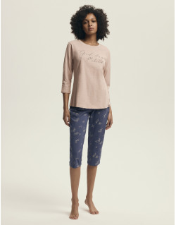 Piżama Delanie 43699 Pudrowy Róż