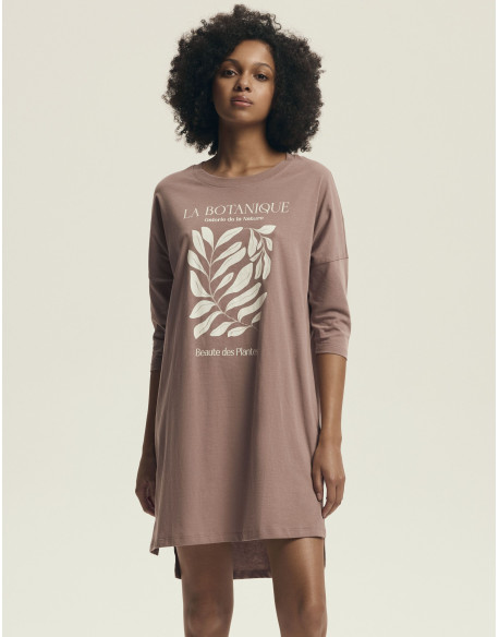 Koszula nocna Dextra 43692 Brudny róż