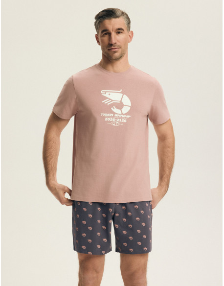 Piżama Brad 44520 Brudny Róż