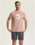 Piżama Brad 44520 Brudny Róż
