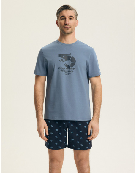 Piżama Brad 44520 Indygo