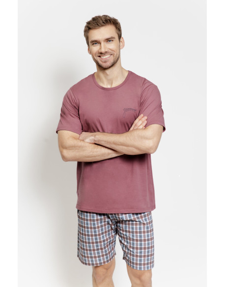 Piżama Nico 3602 Brudny Róż