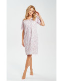 Koszula nocna Adria 3541 Pudrowy Róż