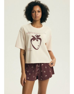 Piżama Evika 44474 Pudrowy Róż