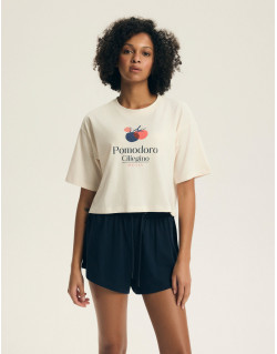 Piżama Dessie 43724 Granatowa